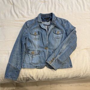 Early 2000s NY&C light wash denim jacket